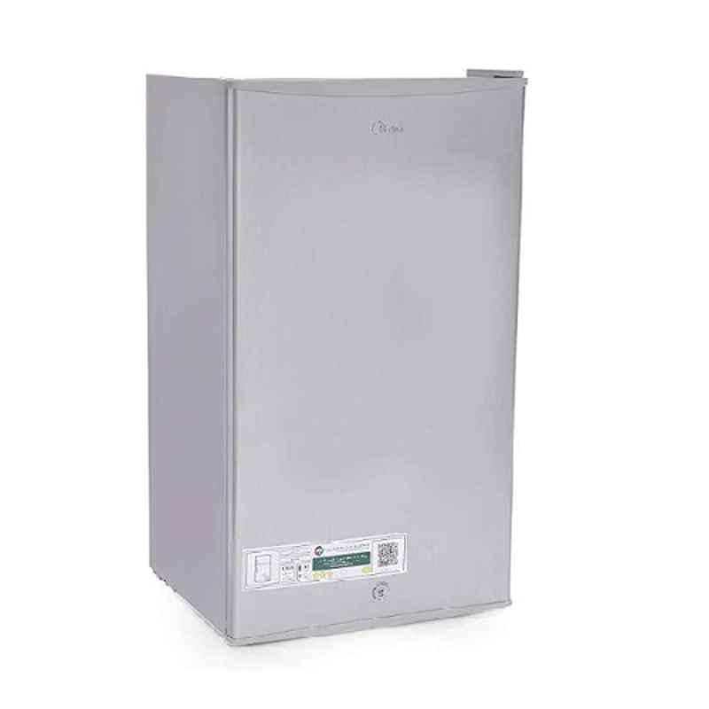 Midea 121L Silver Single Door Refrigerator, HS121LS