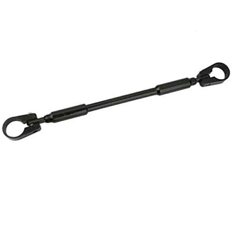 AOW Handlebar Cross Bar Steering Wheel Strength Lever Bar (Black) for Bullet 350 Twin Spark