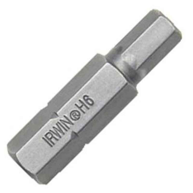 Irwin 4 x 25mm Hexagonal Screwdriving Insert Bit, 10504347