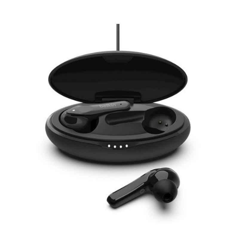 Belkin 10m v5.0 Black Wireless Bluetooth Earbuds, BL-TWS-C002-BLK