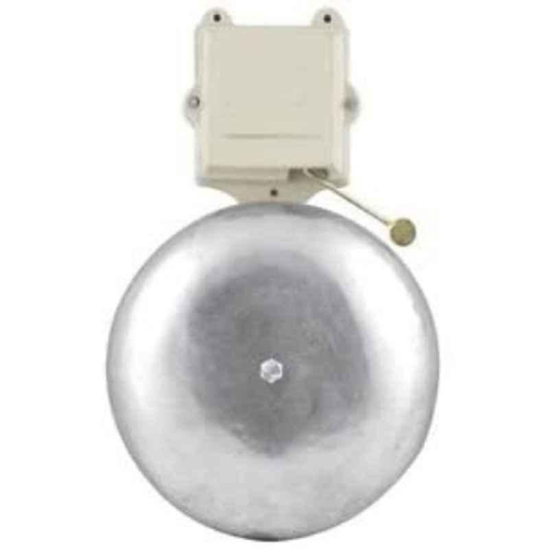 KK Mart 9 inch Metal & Plastic Grey Gong Bell