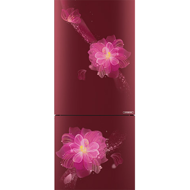 Haier 231L 8 in 1 Convertible 3 Star Red Blossom Bottom Mounted Refrigerator, HRB-2764CRB-E