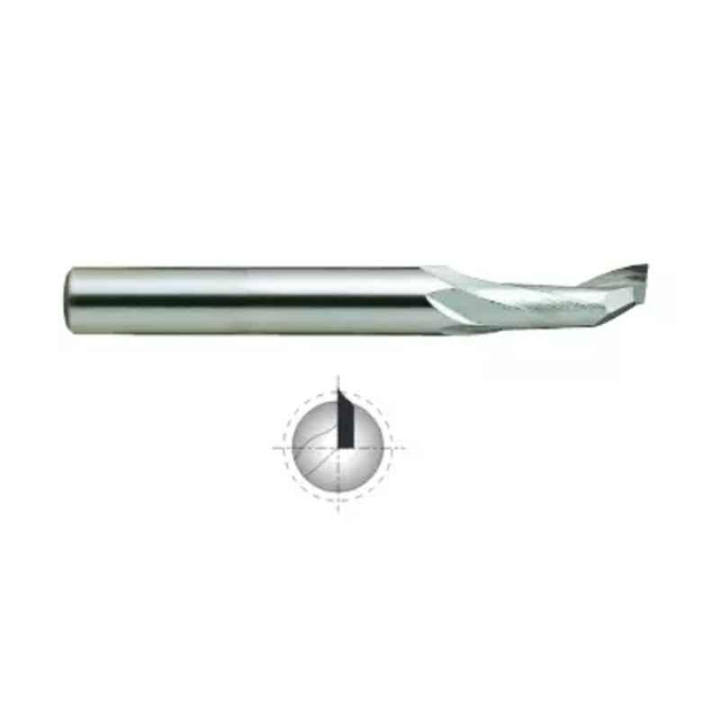 YG-1 8mm HSSCO5 1 Flutes End Mill, EL623080, Overall Length: 80mm & Cutting Diameter: 8 mm