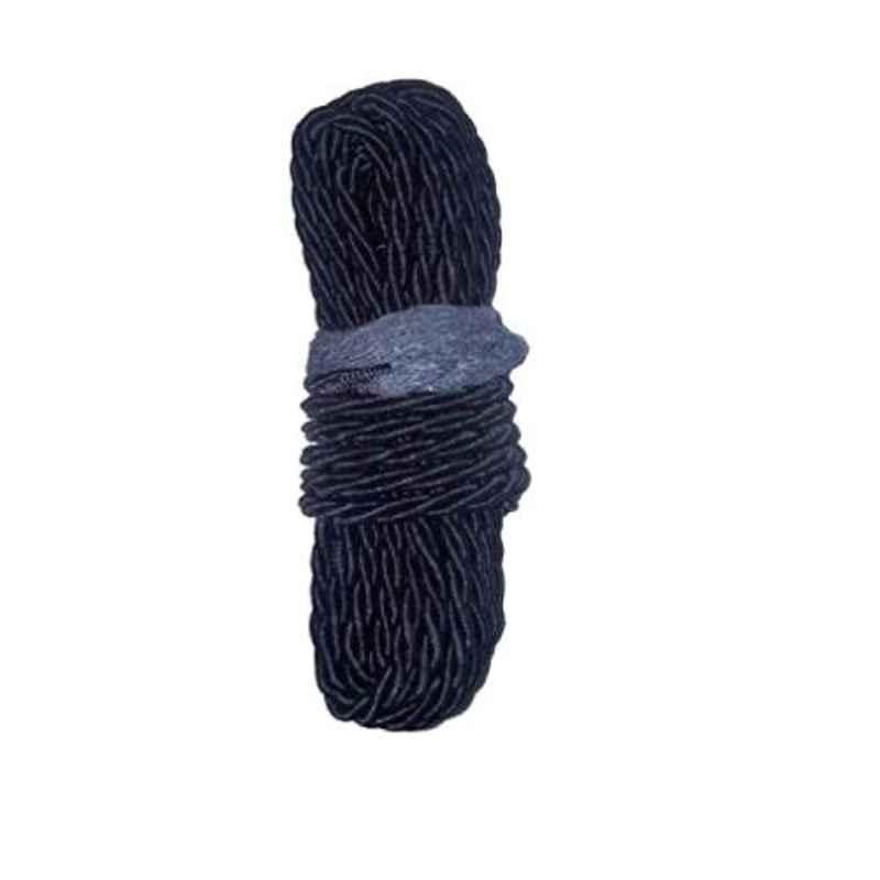 AllExtreme EXR28B1 28m Black High Strength Leg Guard Synthetic Towing Securing Rope