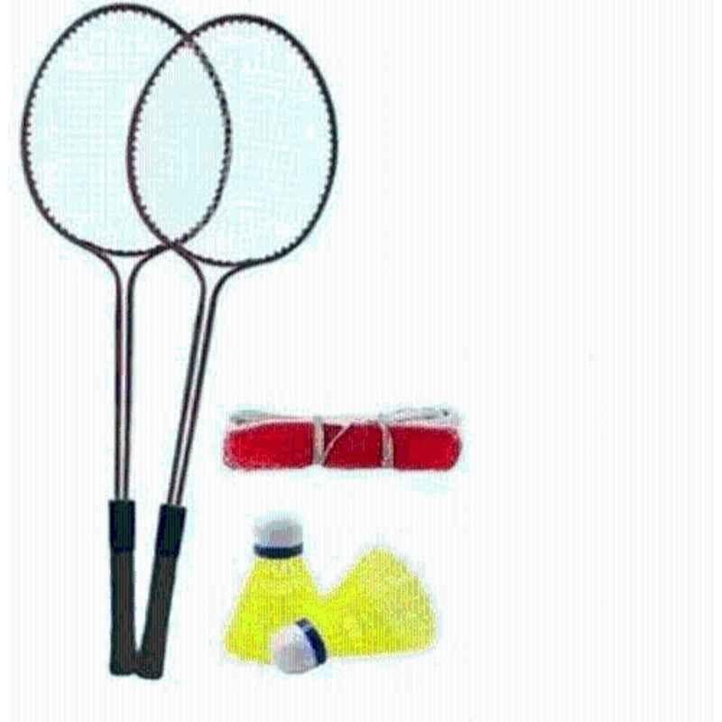 STYRKR Iron Multicolour Badminton Kit Combo-4 Badminton Kit