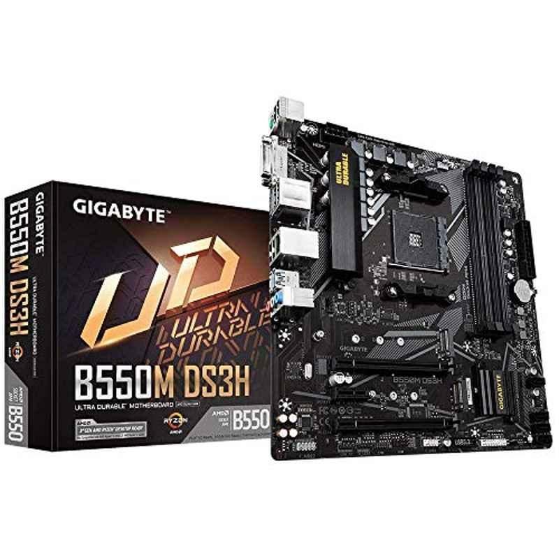 Buy GIGABYTE B550M DS3H AMD AM4 Micro ATX Ultra Durable