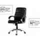 MRC Scorpio M067 Leatherette Black Mid Back Ergonomic Office Chair