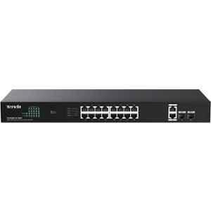 Tenda TEG1120P 16 Port 18GE+2SFP Ethernet Switch with IEEE 802.3af/at, 2 Uplink RJ45 Ports & 2 SFP Ports