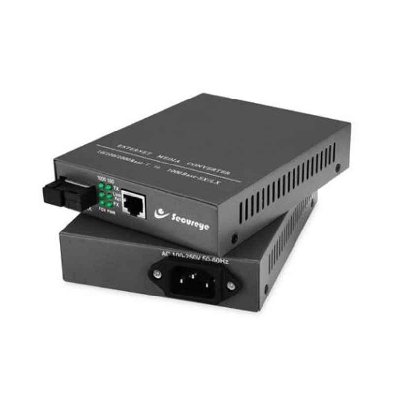 Secureye 10/100/1000 Giga Media Converter, S-SMSF-GE