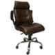Veeshna Polypack Fabric Brown High Back Office Executive Chair, CRH-1035