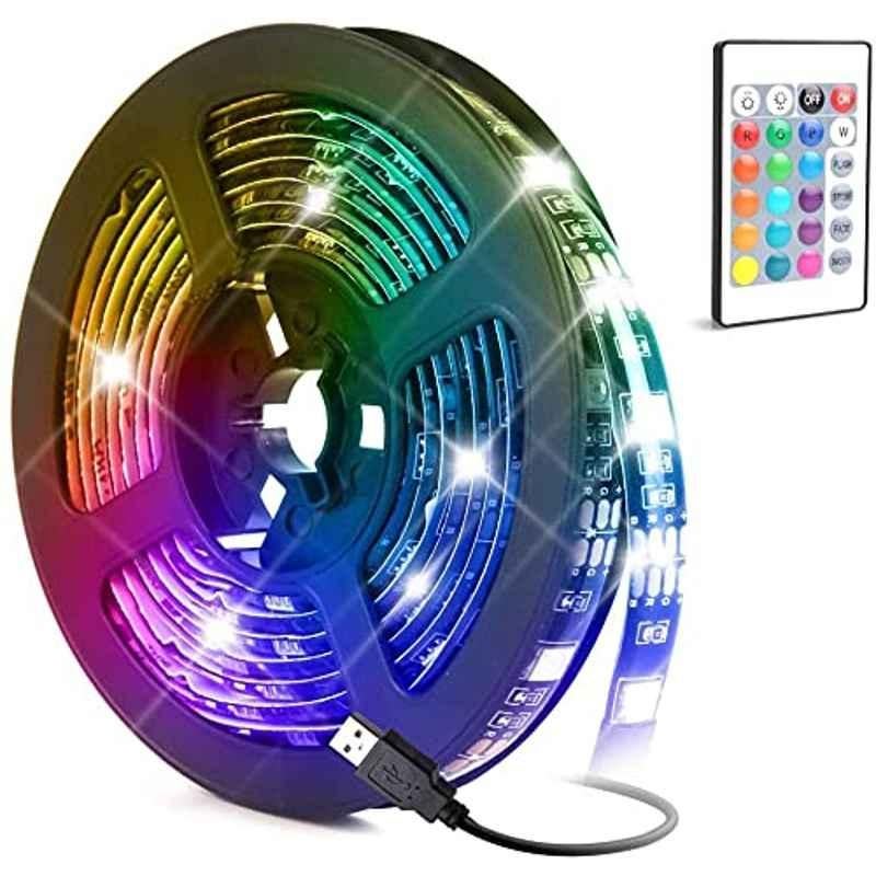 5m 16 Colour Changing Waterproof LED Strip Light