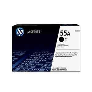 HP 55A Black LaserJet Print Cartridge, CE255A