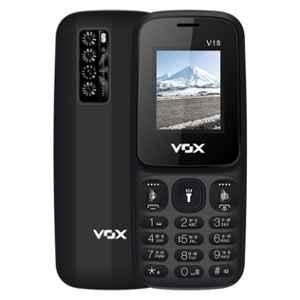 Vox V18 1.8 inch 1000mAh Black Dual Sim Feature Phone