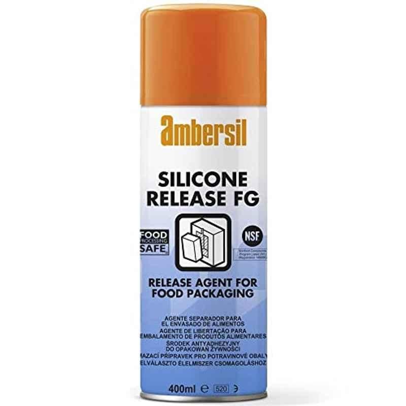 Ambersil 400ml Silicone Release Food Grade Lubricant Fg Nsf H1 (32454-Aa)
