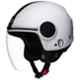 Studds Urban Plastic White Open Face Helmet, SHU, Size: L