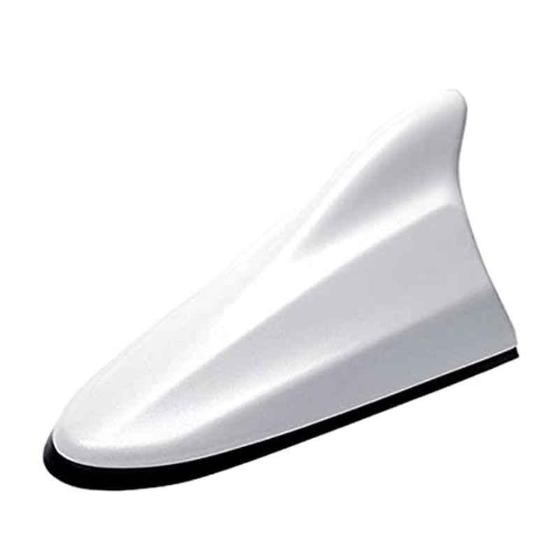 Kozdiko White Shark Fin Signal Receiver Antenna for Mahindra TUV300