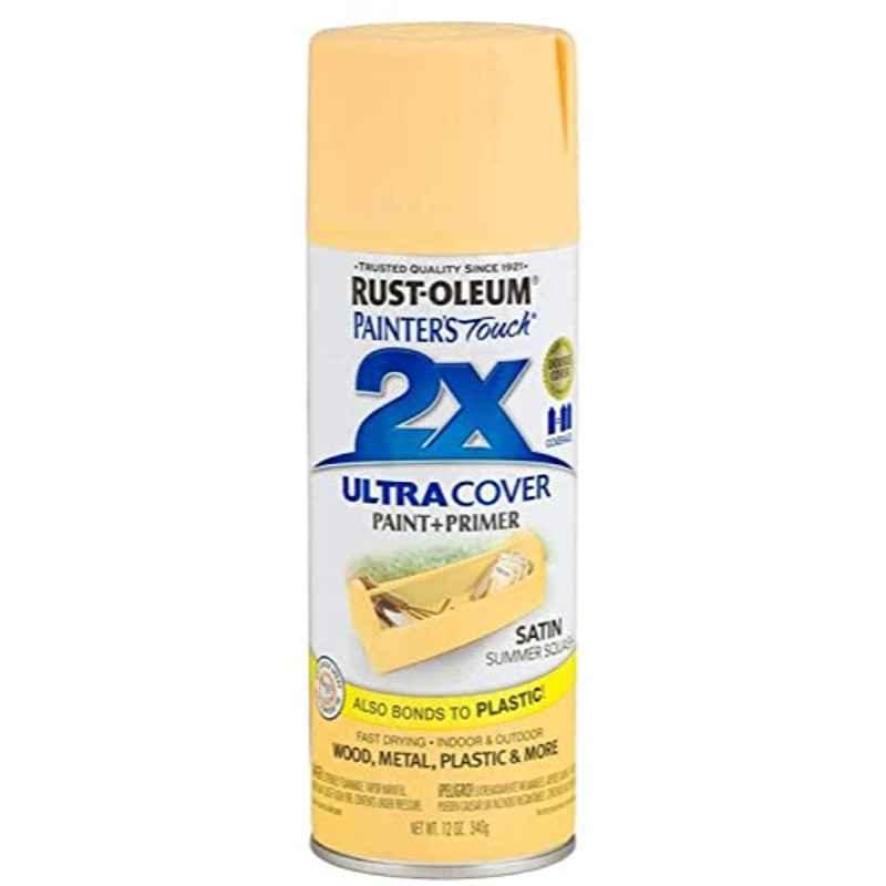 Rust-Oleum 340g Painters Touch Ultra Cover 2X Gloss Yellow Spray Paint, 249064