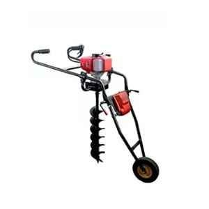 Shwarya 63CC Iron & Plastic Wheel Type Earth Auger without Drill Bit, 1230799