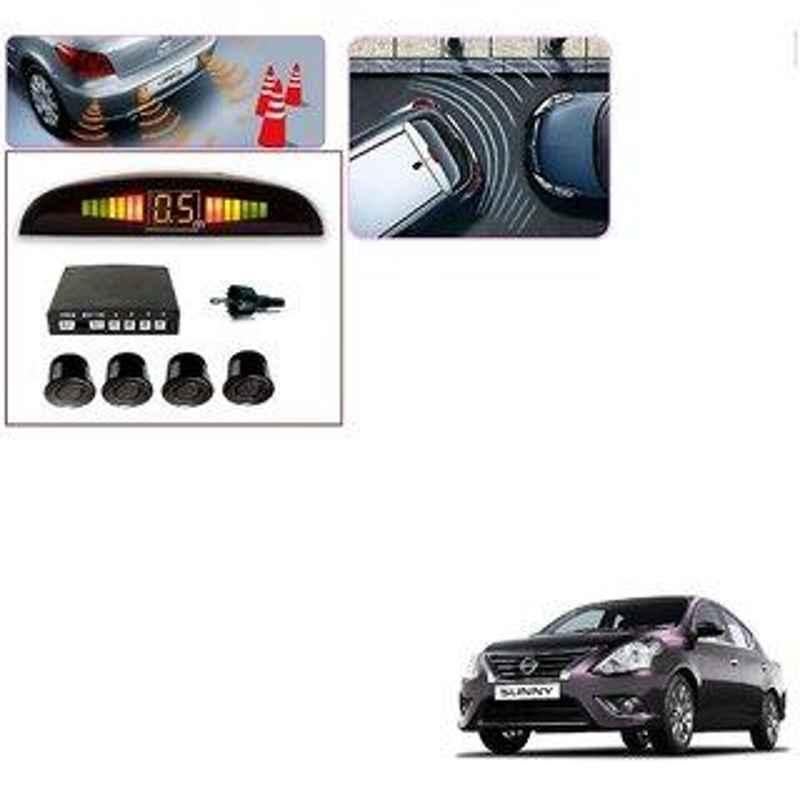 Love4ride 200-300cm Ultrasonic System Car Black Reverse Parking Sensor with LED Display