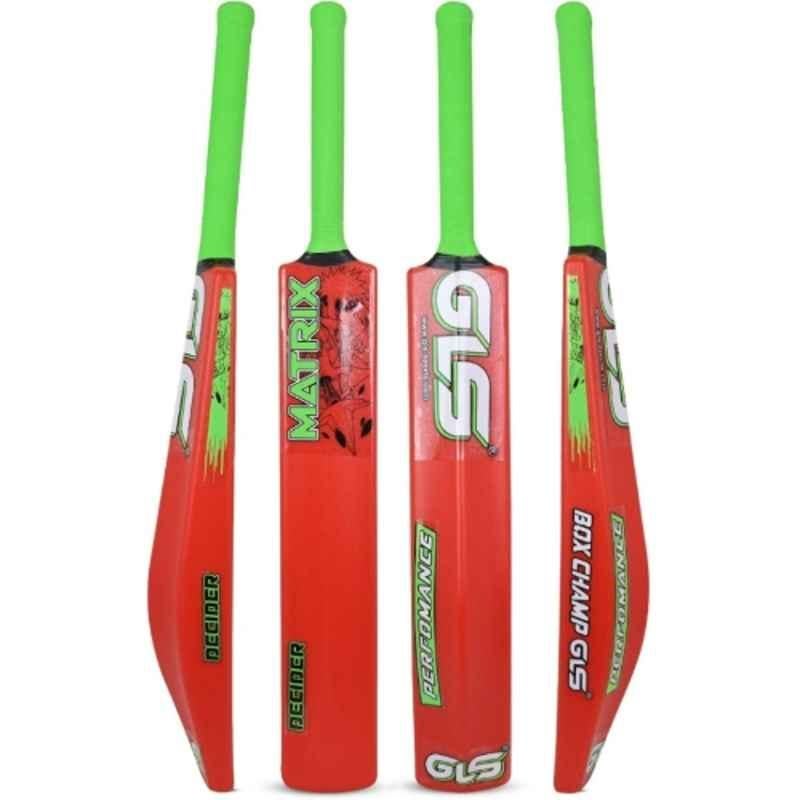 GLS Matrix 800-850g PVC Full Size Green & Blue Full Size Cricket Bat for Age 15+ Years