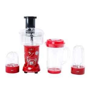 Wonderchef 600W Nutri Blend Red Bolt Mixer with Compact Food Processor & Atta Kneader, 63153749