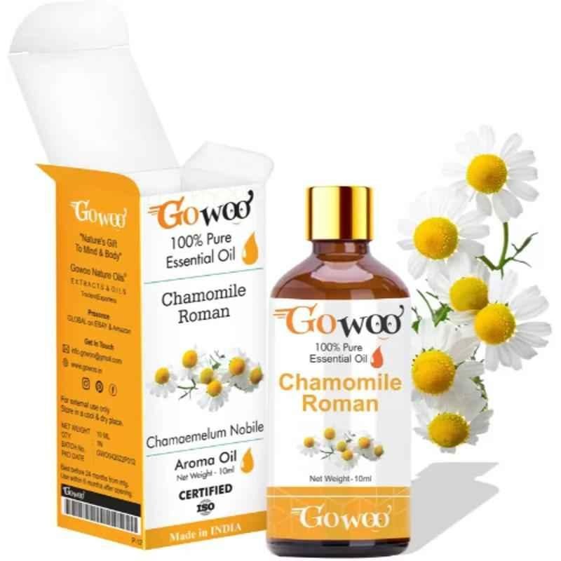 GoWoo 10ml Virgin & Undiluted Roman Chamomile Oil, GoWoo-P-12