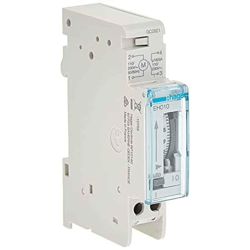 Hager 16A 230V Daily Time Switch, EH010