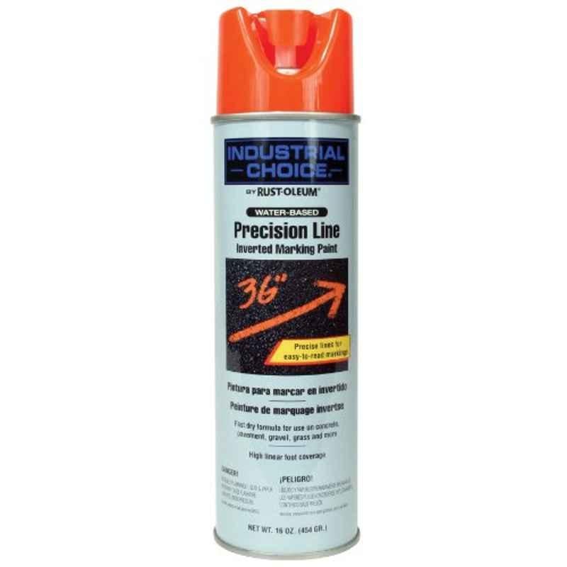 Rust-Oleum Industrial Choice 16oz System Water-Based Precision Line Marking Paint, M1800 (Pack of 12)