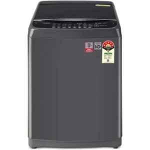 LG 10kg 5 Star Steel Black Top Load Fully Automatic Washing Machine, T10SJMB1Z