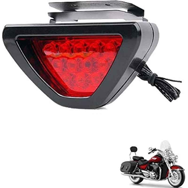 Kozdiko 12 LED Triangle Shape Bike Brake Light with Flash Mode for Triumph Thunderbird LT4, koz_94844