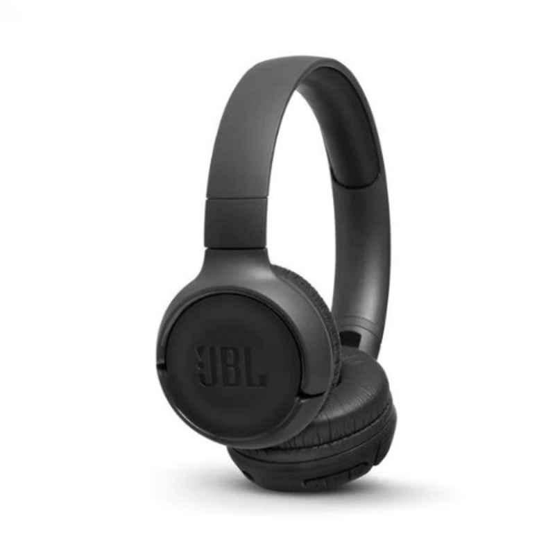 JBL 16hrs Black Wireless On Ear Headphone, JBL-T500BT-BLK