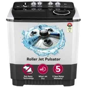 LG 9.5kg Plastic Dark Grey Top Load  Semi Automatic Washing Machine with Pulsator Technology, P955ASGAZ.ADGQEIL