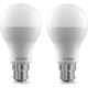 Wipro Garnet 15W Cool Day White Standard B22 LED Bulb, N15001 (Pack of 2)