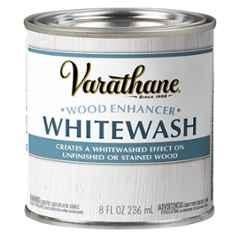 Varathane By Rust-Oleum 236ml Whitewash Effect Wood Enhancer for Vintage Look, 355305