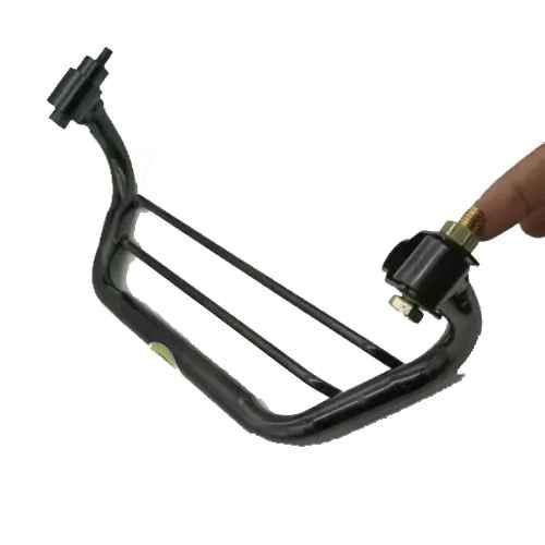 Buy Znee Smart Aluminium Black Lady Footrest for TVS Apache RTR