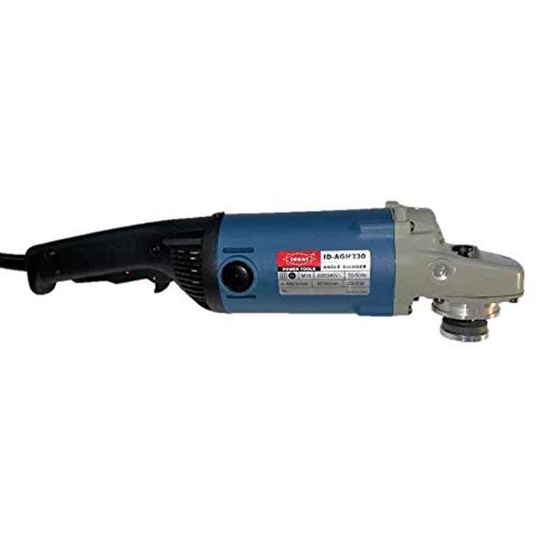 Ideal 2200W 6600rpm Blue Angle Grinder, ID-AGH230