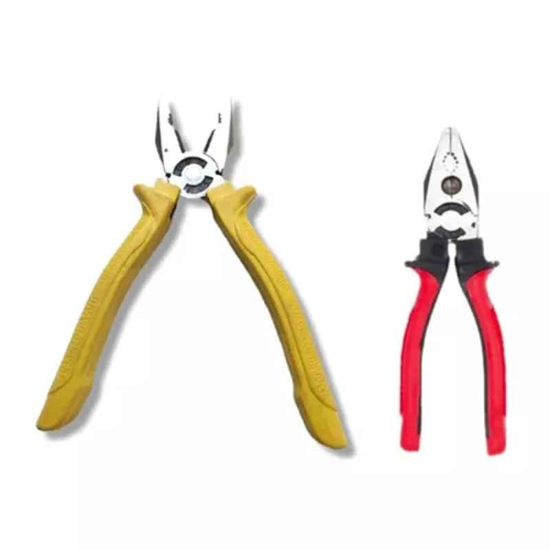 Sky Blue 2 Pcs 7.8 inch Lineman Plier Combo, SBE_PLIER_COMBO_MOD_01478