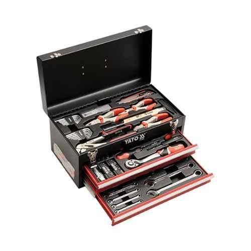 Premium Photo  Universal set of hand tools in a case