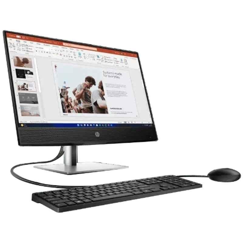 HP ProOne 440 G9 All in One Black Desktop PC with Intel Core i5-13500/16GB/512GB/ PCIe NVMe M.2 SSD/Intel UHD Graphics 770/Windows 11 Pro/23.8 inch Diagonal FHD & 1 Year Warranty, BF0P3AT