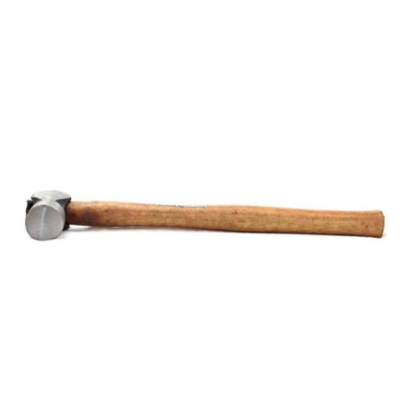 Lovely Sudhir 500g Carbon Steel Cross Pein Hammer with Wooden Handle