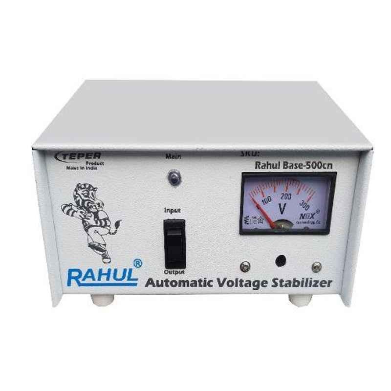 Rahul Base 500CN 140-280V 500VA Single Phase Automatic Voltage Stabilizer