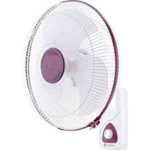 Candes 80W White Cherry Automatic Oscillation Wall Fan, Sweep: 400 mm