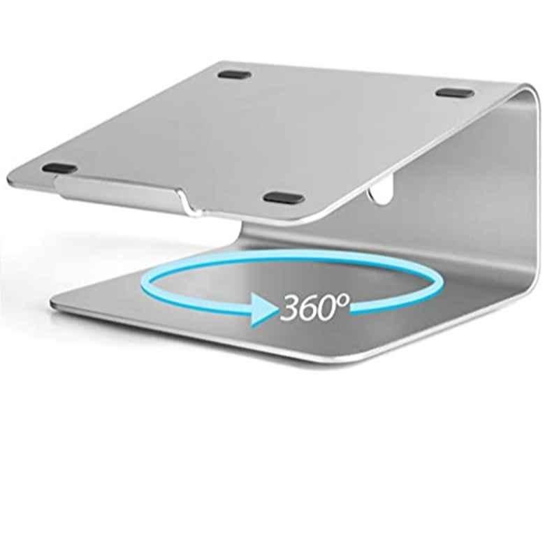 Rubik Aluminium Silver Laptop Stand, RAP-2S