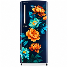 Voltas Beko 185 Litre 3 Star Tropical Blue Direct Cool Single Door Refrigerator, RDC220B/3S0BTE0M0000GD