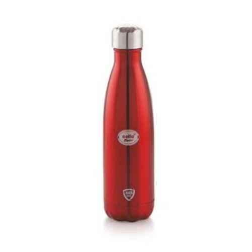 Cello Swift 350ml Red Stainless Steel Vacuum Water Bottle, 405CSSB0401
