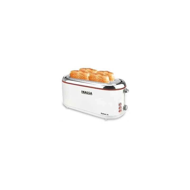 Inalsa Radiant 4S 1300W 4 Slices Pop Up Toaster