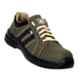 Allen Cooper AC1633 Leather Fiber Toe Olive Green Dual Density Work Safety Shoes, Size: 8