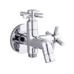 10X Brass Silver 2 in 1 Corsa Bib Tap
