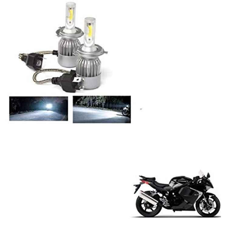 Kozdiko C6 50W 6000K White All in One LED Headlight Light Bulb Conversion Kit for Hyosung GT250R5