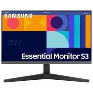 Samsung Essential S3 27 inch 1920x1080p FHD Flat IPS LED Monitor with 100Hz Refresh Rate for Home & Office, LS27C334GAWXXL